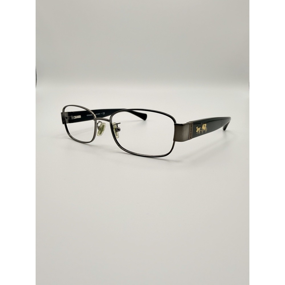 Coach HC5075 9017 Eyeglasses Dark Silver/Black Full Rim Frames Only 53-17-135